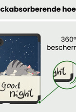 BASEY. BASEY. Kobo Clara 2E Hoesje Trifold - Kat