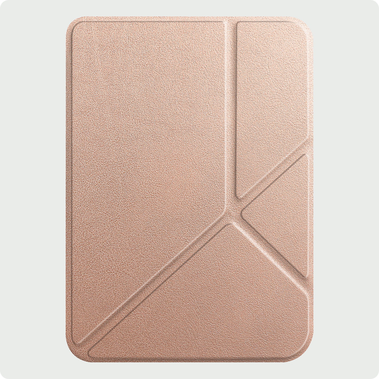 BASEY. BASEY. Kobo Clara 2E Hoesje Trifold - Rose Goud