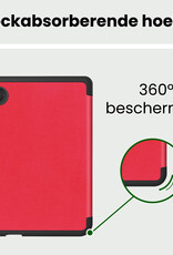 BASEY. BASEY. Kobo Clara 2E Hoesje Trifold - Rood