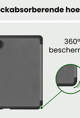 BASEY. BASEY. Kobo Clara 2E Hoesje Trifold Met Screenprotector - Grijs
