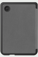 BASEY. BASEY. Kobo Clara 2E Hoesje Trifold Met Screenprotector - Grijs