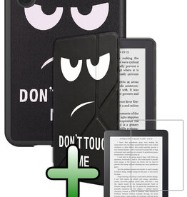 BASEY. BASEY. Kobo Clara 2E Hoesje Trifold Met Screenprotector - Touch