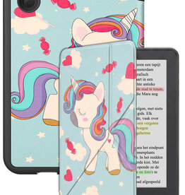 BASEY. BASEY. Kobo Clara Colour Hoesje Trifold - Eenhoorn