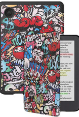 BASEY. BASEY. Kobo Clara Colour Hoesje Trifold - Graffity