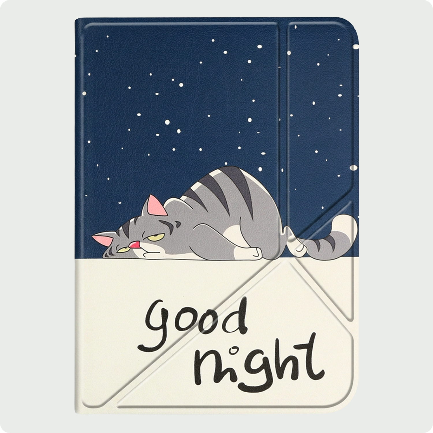 BASEY. BASEY. Kobo Clara Colour Hoesje Trifold - Kat