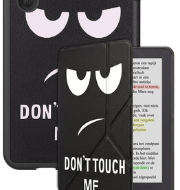 BASEY. BASEY. Kobo Clara Colour Hoesje Trifold - Don't Touch Me