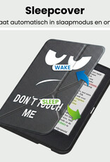 BASEY. BASEY. Kobo Clara Colour Hoesje Trifold - Don't Touch Me