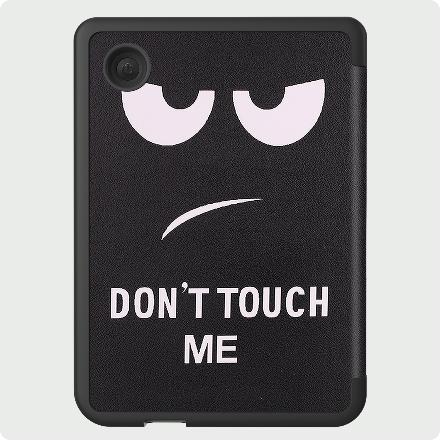 BASEY. BASEY. Kobo Clara Colour Hoesje Trifold Met Screenprotector - Don't Touch Me