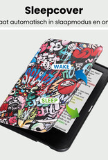 BASEY. BASEY. Kobo Clara BW Hoesje Trifold - Graffity