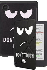 BASEY. BASEY. Kobo Clara BW Hoesje Trifold - Don't Touch Me