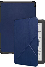 BASEY. BASEY. Kobo Clara HD Hoesje Trifold - Donkerblauw