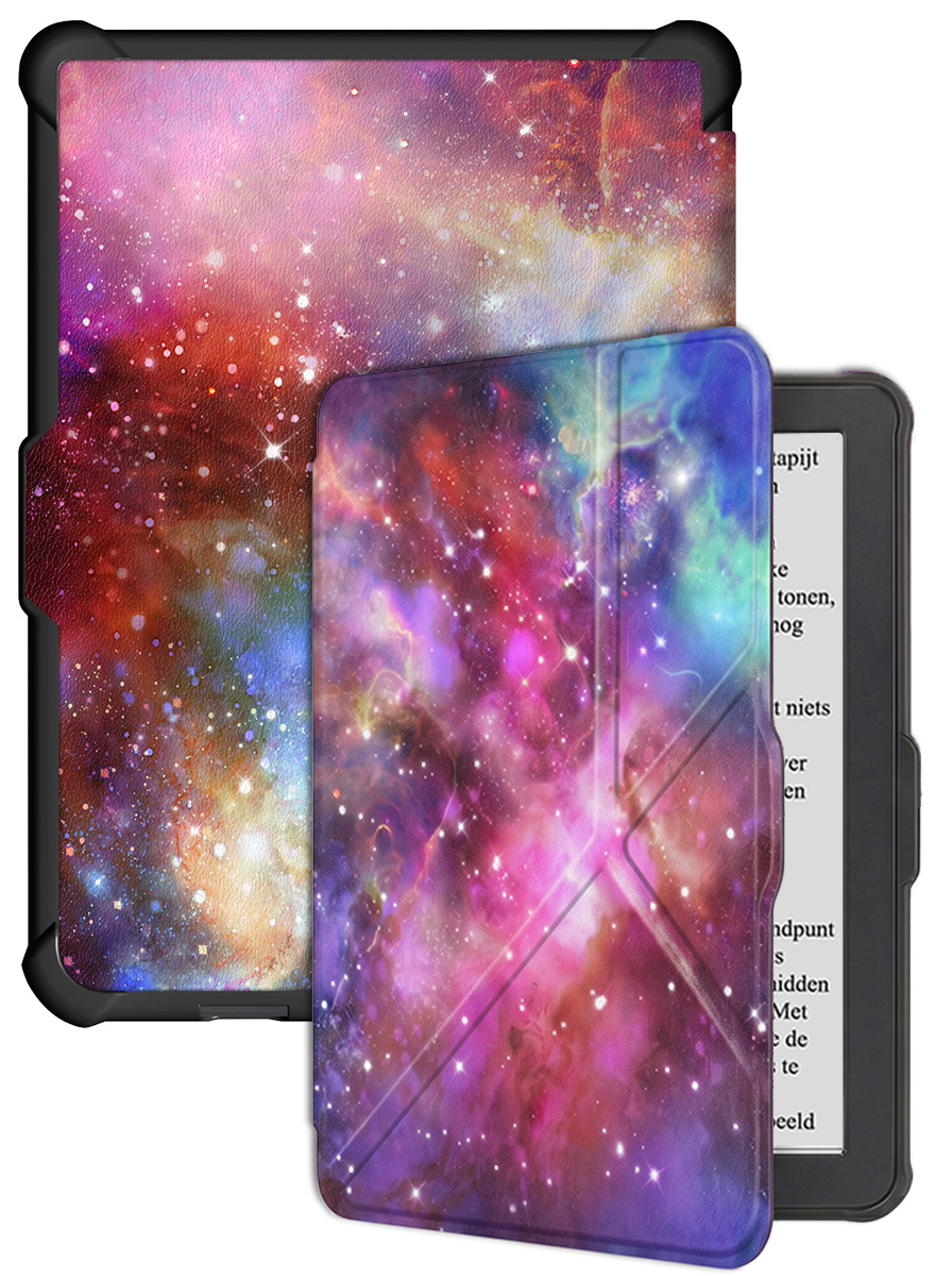 BASEY. BASEY. Kobo Clara HD Hoesje Trifold - Galaxy
