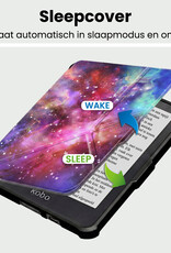BASEY. BASEY. Kobo Clara HD Hoesje Trifold - Galaxy