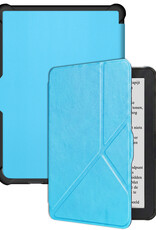 BASEY. BASEY. Kobo Clara HD Hoesje Trifold - Lichtblauw