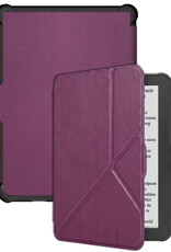 BASEY. BASEY. Kobo Clara HD Hoesje Trifold - Paars