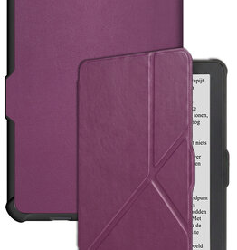 BASEY. BASEY. Kobo Clara HD Hoesje Trifold - Paars