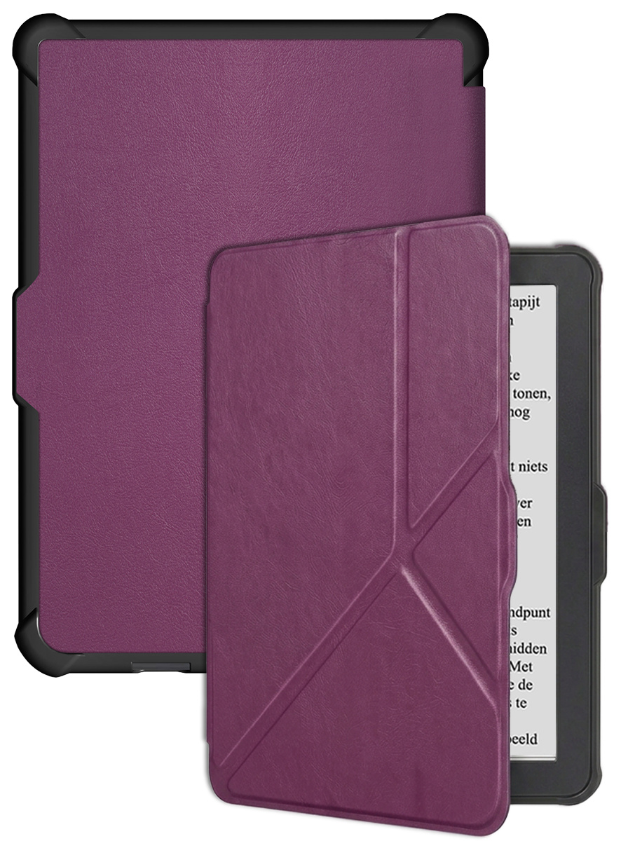 BASEY. BASEY. Kobo Clara HD Hoesje Trifold - Paars