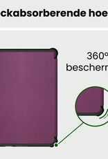 BASEY. BASEY. Kobo Clara HD Hoesje Trifold - Paars