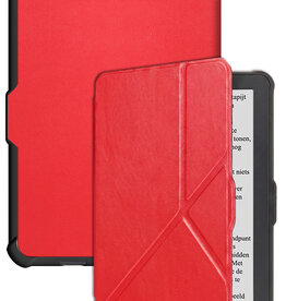 BASEY. BASEY. Kobo Clara HD Hoesje Trifold - Rood