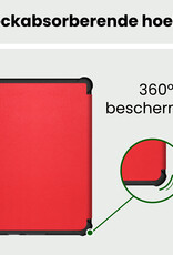BASEY. BASEY. Kobo Clara HD Hoesje Trifold - Rood
