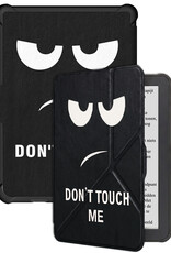BASEY. BASEY. Kobo Clara HD Hoesje Trifold - Don't Touch Me