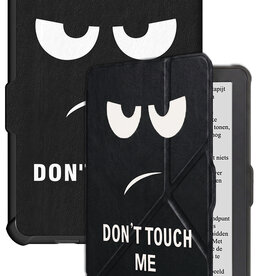 BASEY. BASEY. Kobo Clara HD Hoesje Trifold - Don't Touch Me