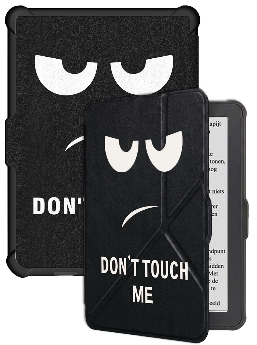 BASEY. BASEY. Kobo Clara HD Hoesje Trifold - Don't Touch Me