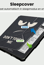 BASEY. BASEY. Kobo Clara HD Hoesje Trifold - Don't Touch Me