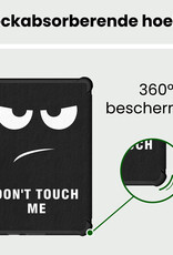BASEY. BASEY. Kobo Clara HD Hoesje Trifold - Don't Touch Me