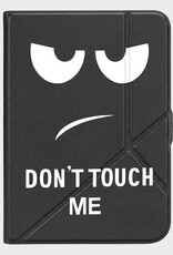 BASEY. BASEY. Kobo Clara HD Hoesje Trifold - Don't Touch Me