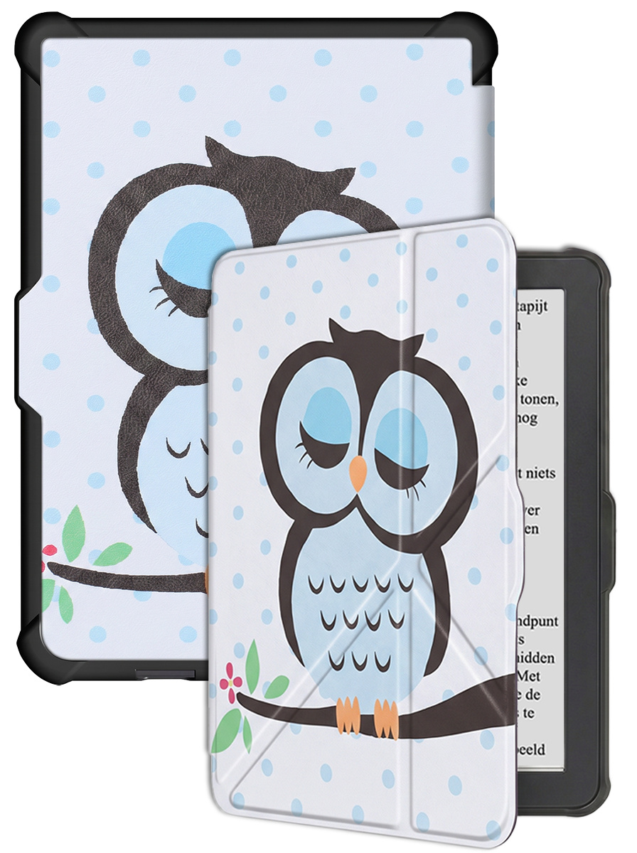 BASEY. BASEY. Kobo Clara HD Hoesje Trifold - Uil
