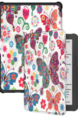 BASEY. BASEY. Kobo Clara HD Hoesje Trifold - Vlinders