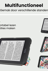 BASEY. BASEY. Kobo Clara HD Hoesje Trifold - Vlinders