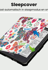 BASEY. BASEY. Kobo Clara HD Hoesje Trifold - Vlinders