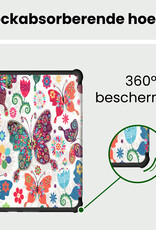 BASEY. BASEY. Kobo Clara HD Hoesje Trifold - Vlinders
