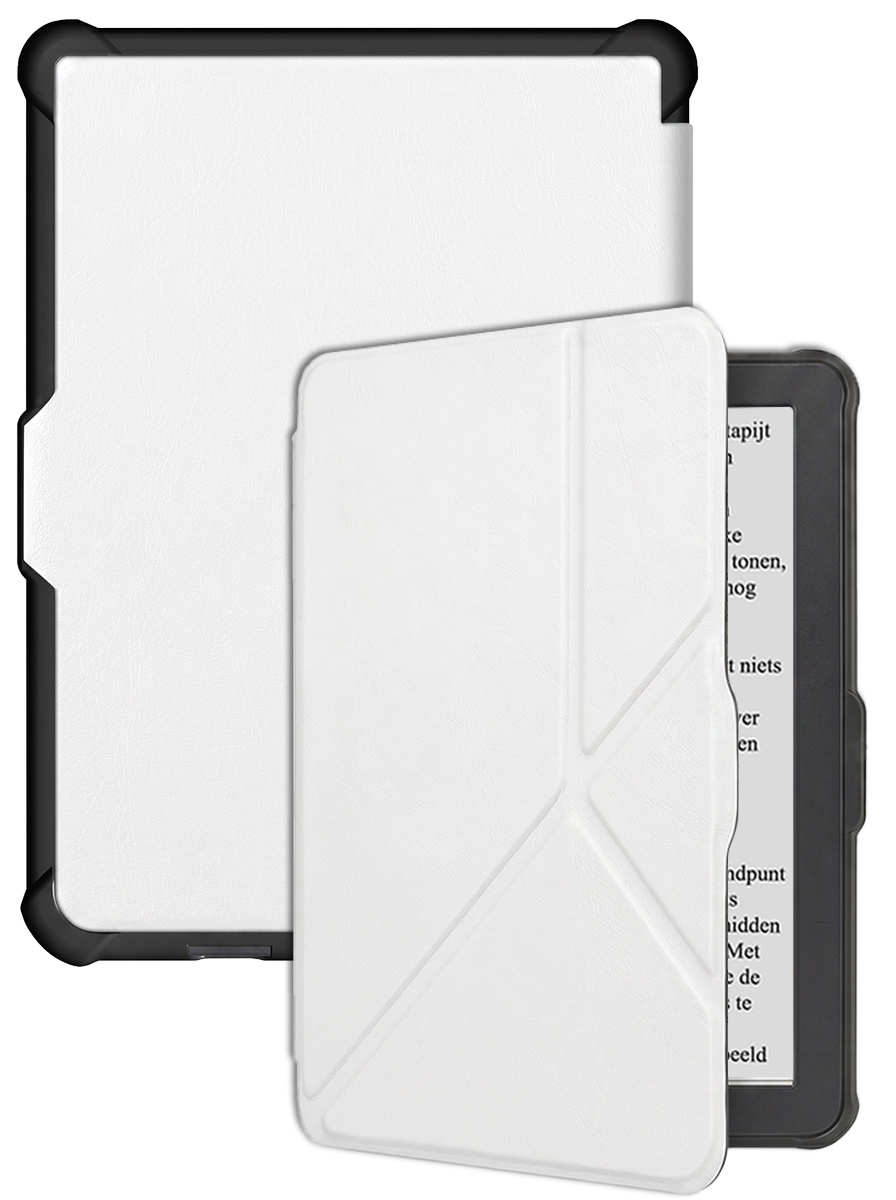 BASEY. BASEY. Kobo Clara HD Hoesje Trifold - Wit