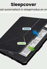 BASEY. BASEY. Kobo Clara HD Hoesje Trifold - Zwart
