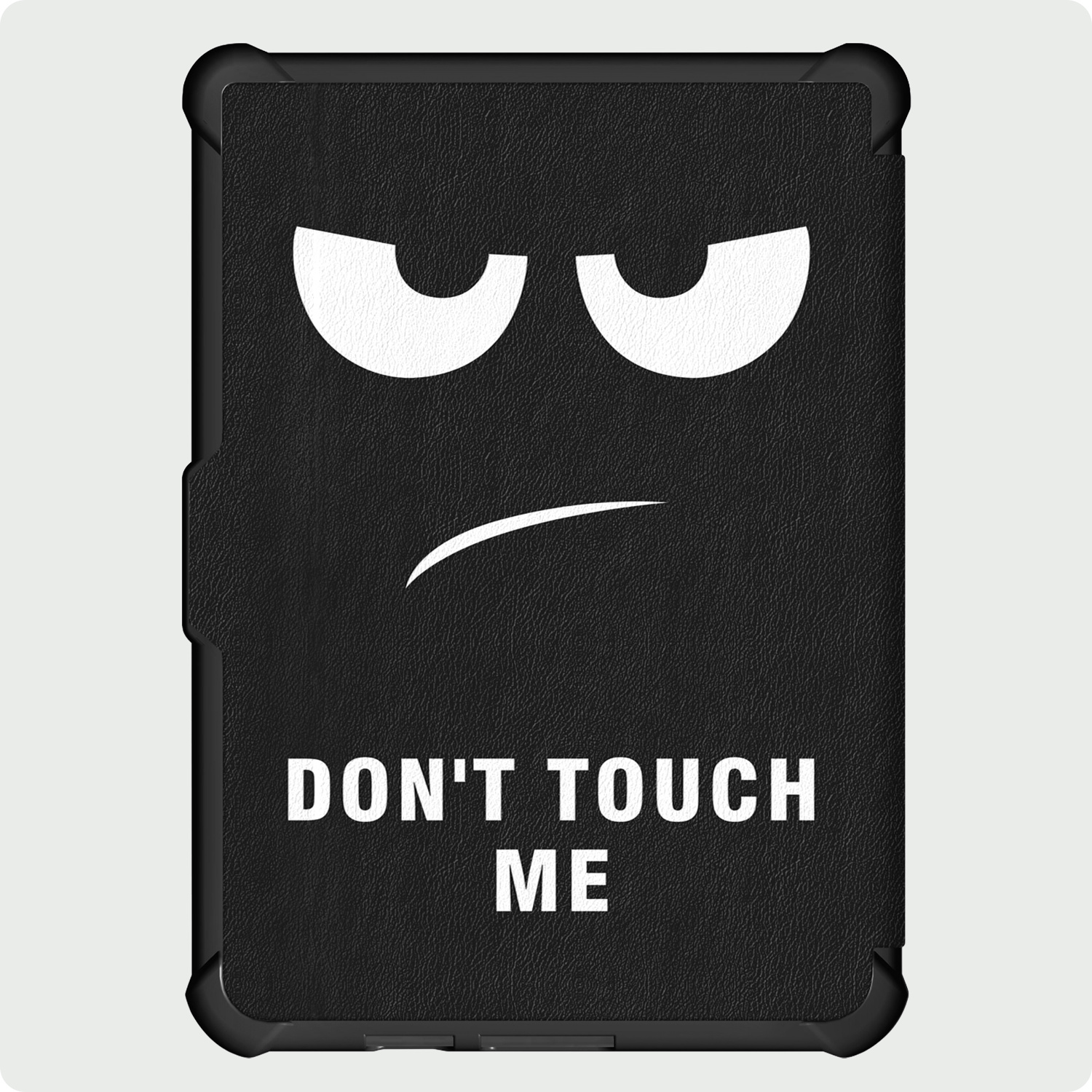 BASEY. BASEY. Kobo Clara HD Hoesje Trifold Met Screenprotector - Don't Touch Me