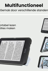 BASEY. BASEY. Kobo Clara HD Hoesje Trifold Met Screenprotector - Uil
