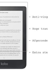BASEY. BASEY. Kobo Clara HD Hoesje Trifold Met Screenprotector - Vlinders