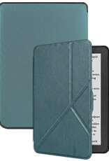 BASEY. BASEY. Kobo Nia Hoesje Trifold - Donkergroen