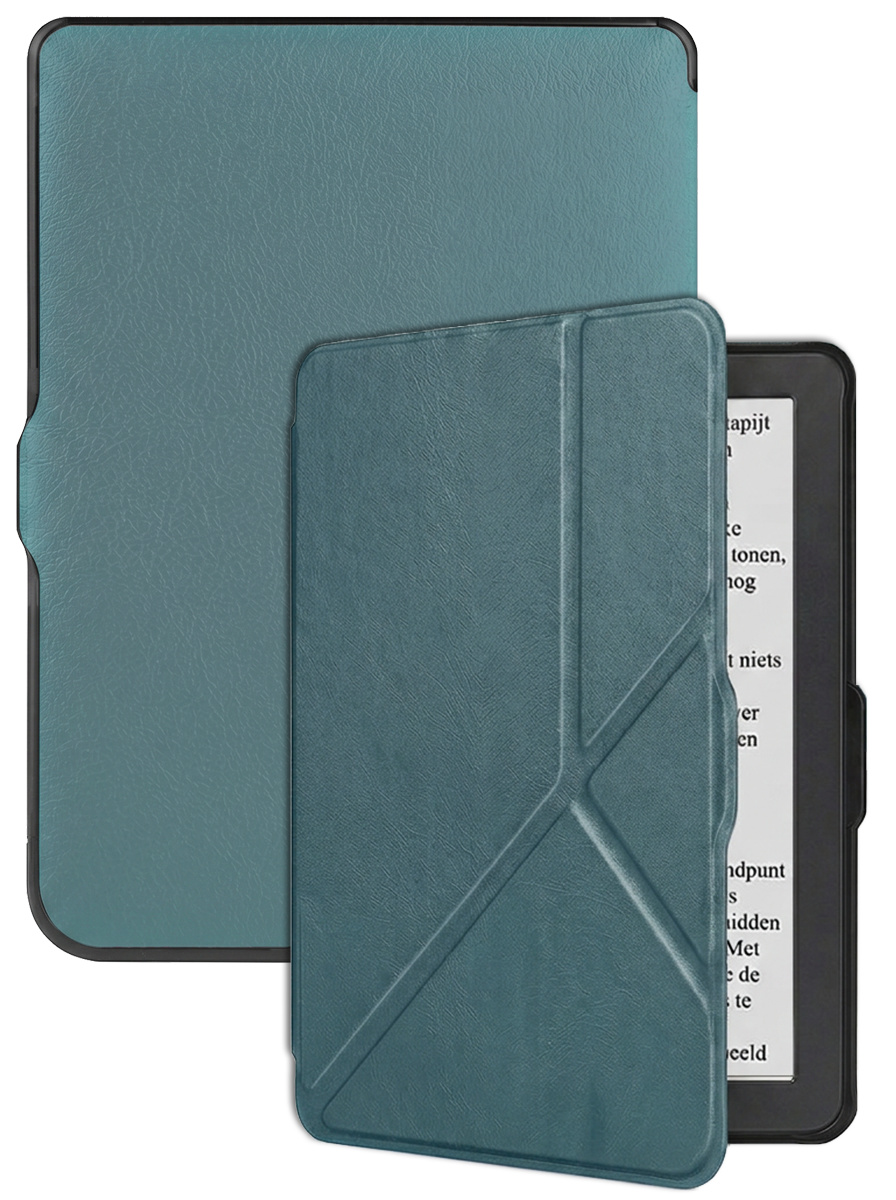 BASEY. BASEY. Kobo Nia Hoesje Trifold - Donkergroen