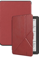 BASEY. BASEY. Kobo Nia Hoesje Trifold - Donkerrood