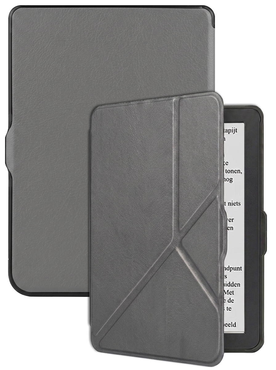 BASEY. BASEY. Kobo Nia Hoesje Trifold - Grijs