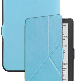 BASEY. BASEY. Kobo Nia Hoesje Trifold - Lichtblauw