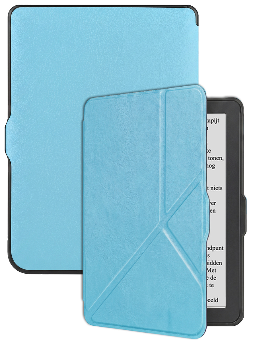 BASEY. BASEY. Kobo Nia Hoesje Trifold - Lichtblauw