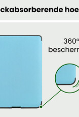 BASEY. BASEY. Kobo Nia Hoesje Trifold - Lichtblauw