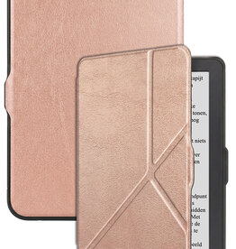 BASEY. BASEY. Kobo Nia Hoesje Trifold - Rose Goud