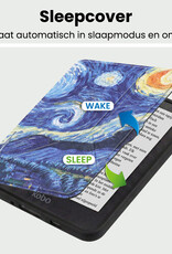 BASEY. BASEY. Kobo Nia Hoesje Trifold - Sterrenhemel