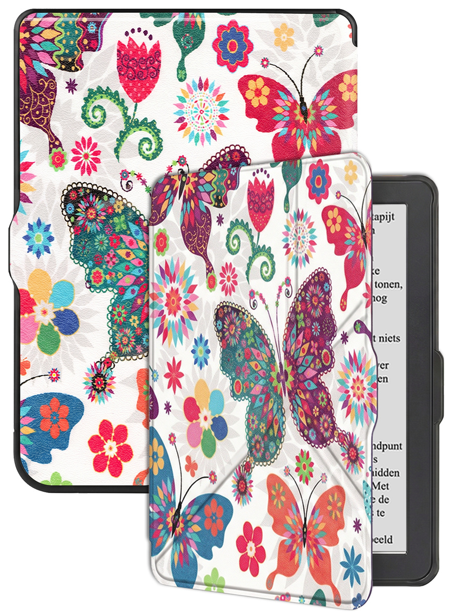 BASEY. BASEY. Kobo Nia Hoesje Trifold - Vlinder